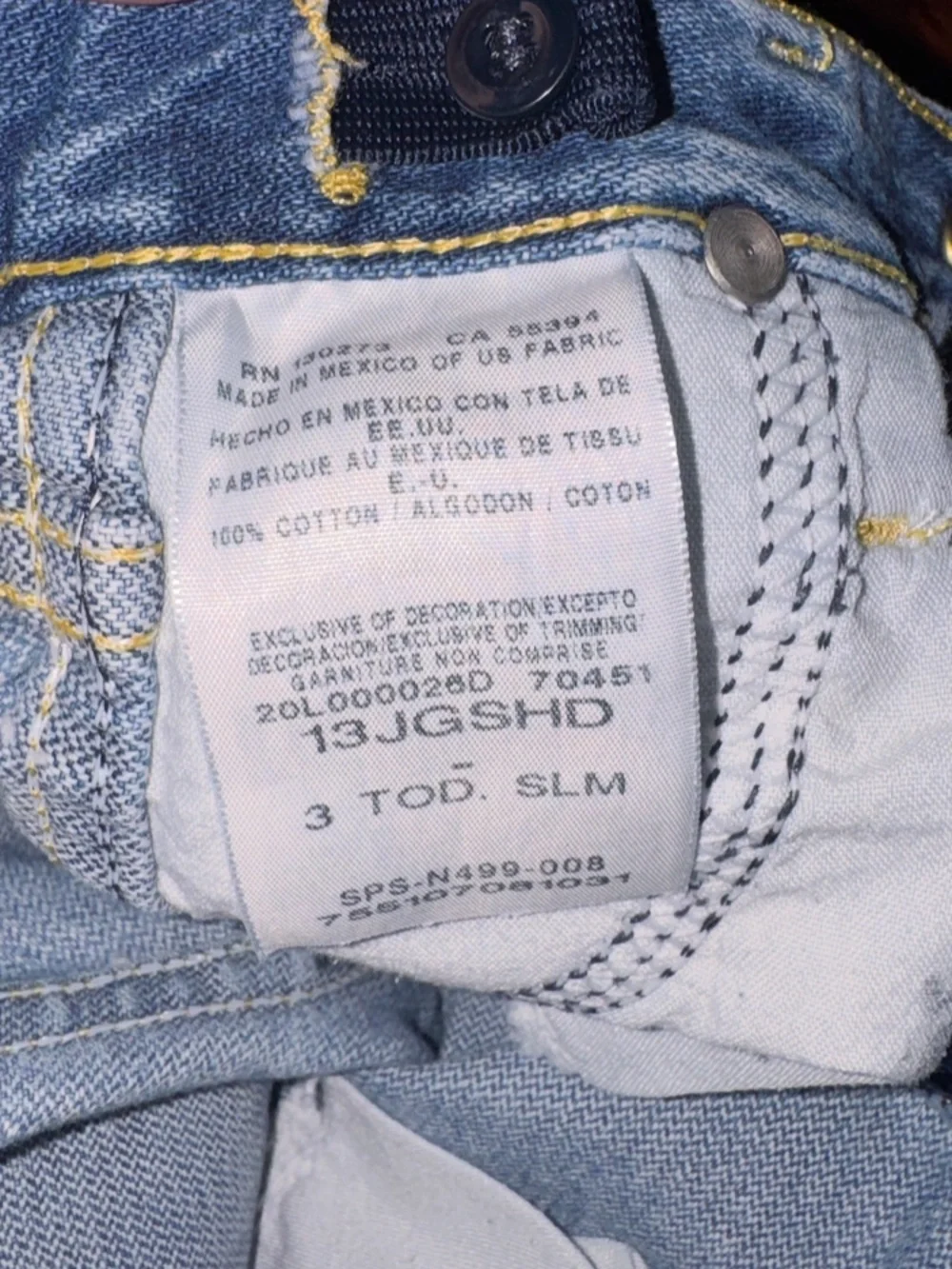 Like New Toddler Wrangler Jeans - 3T slim